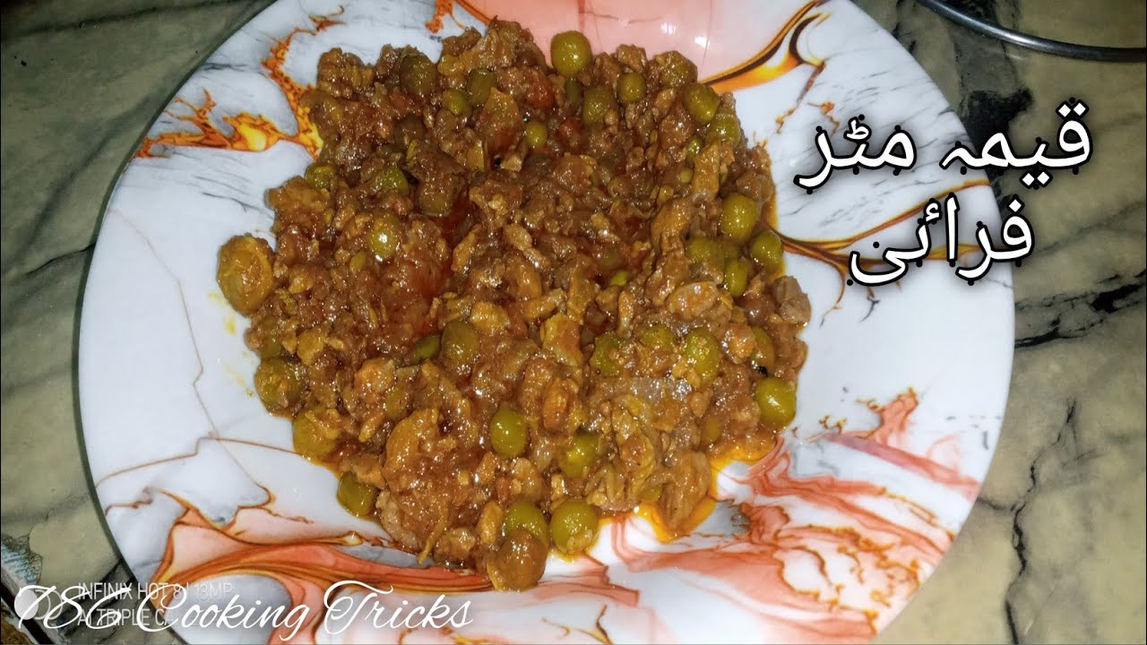 Special beef keema fry recipe , matar keema recipe. 