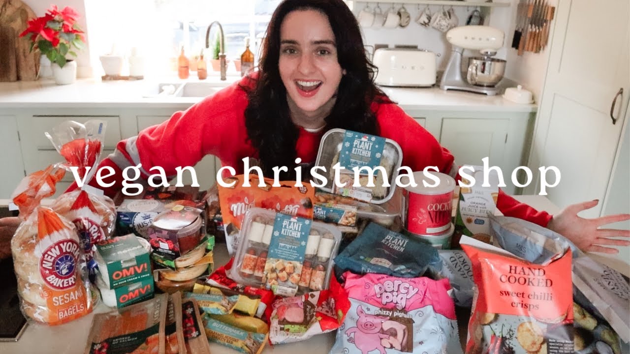 VEGAN CHRISTMAS FOOD SHOPPING & HAUL | Vlogmas 20 🌲