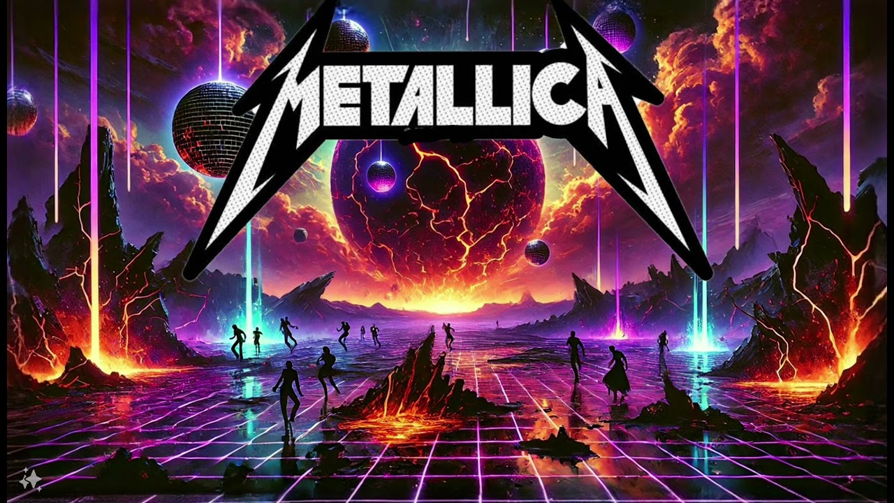 Metallica - Blackened (synthwave pop rock tribute)
