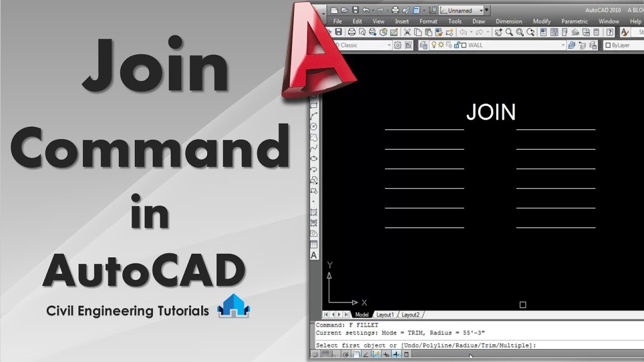 AutoCAD #11 - How to use JOIN Command in AutoCAD | Multiple Methods Explained