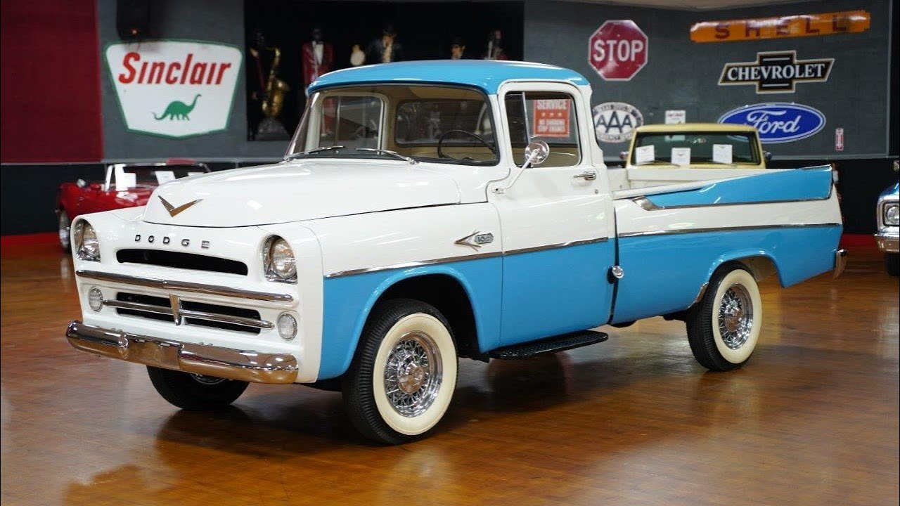 1957 DODGE D100 SWEPTSIDE
