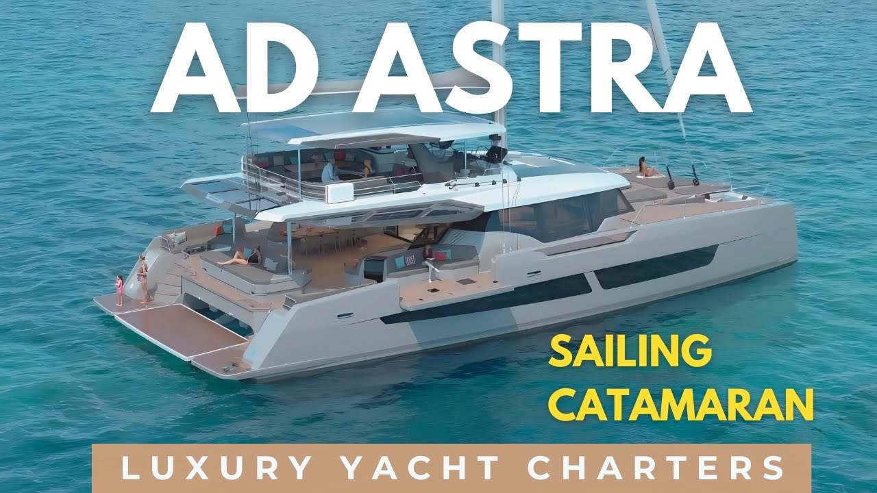 Ad Astra ⛵️  NEW 2025 Catamaran ⚓️ Fountaine Pajot 80 | Luxury Yacht Charter in Greece