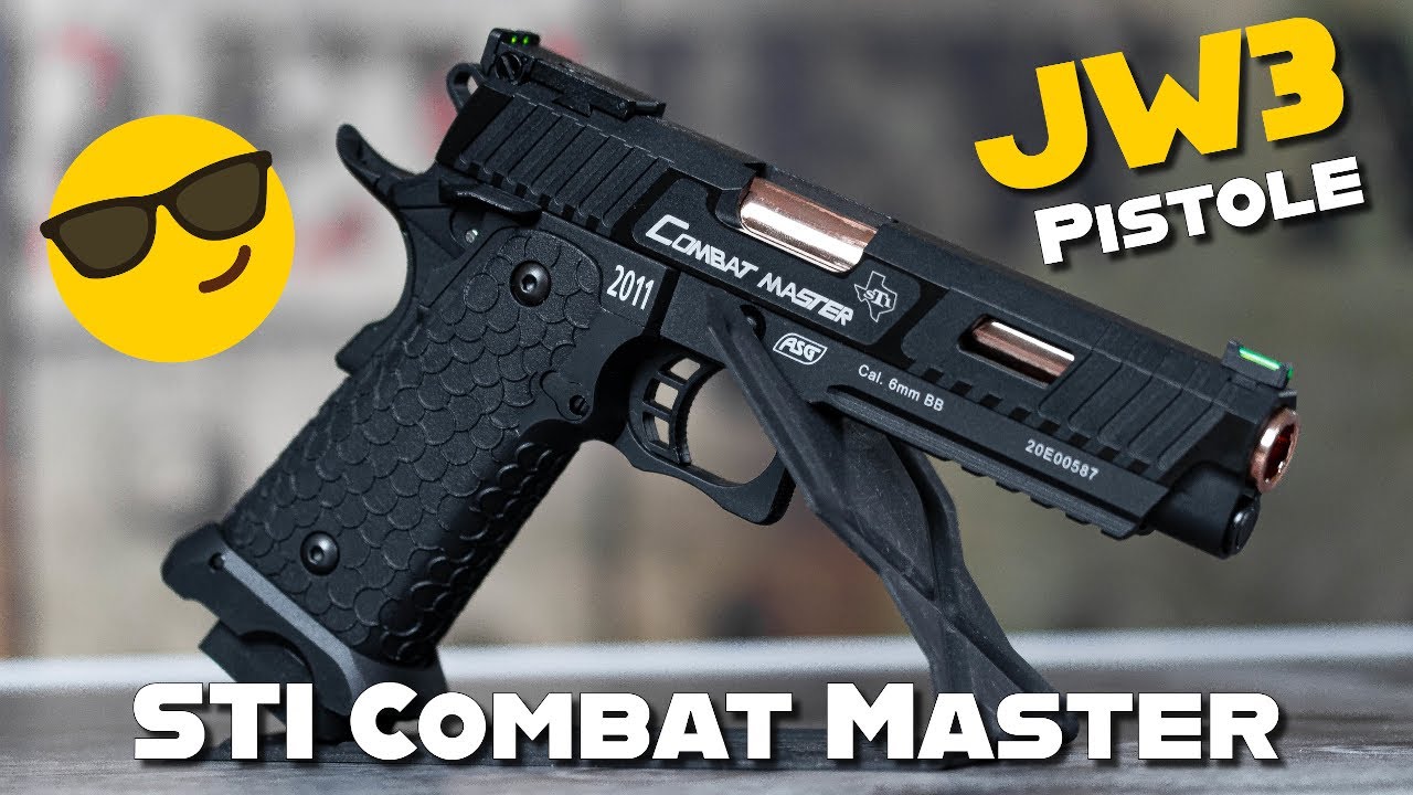 ASG STI Combat Master - C02 Version [John Wick 3] - Airsoft Pistolen Review [Deutsch]
