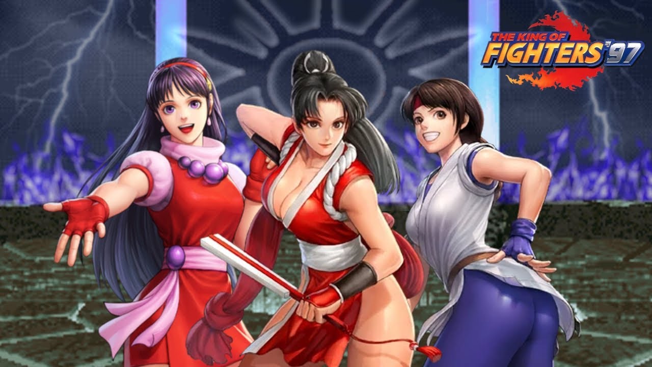 [KOF97] 오로치를 봉인하기 위해 미녀 삼총사가 떴다...!!