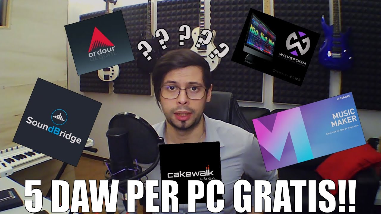 5  Software DAW per iniziare a produrre musica GRATIS!!