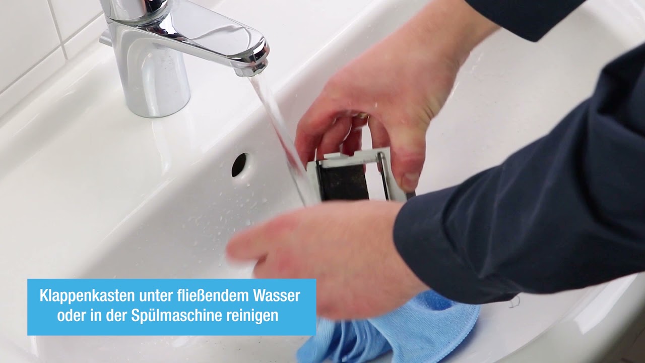 Reinigung von Aereco Abluftelementen der Serie 80