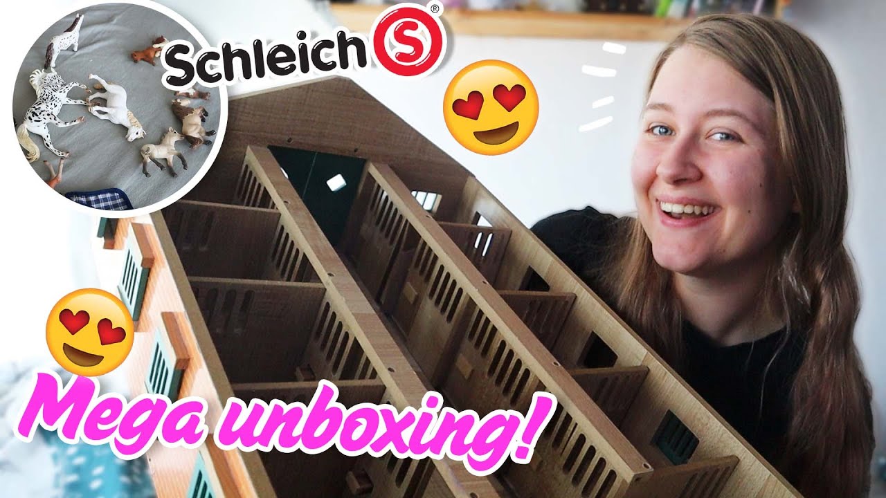MEGA SCHLEICH UNBOXING! NIEUWE DIORAMA'S?  | wolfxjessy