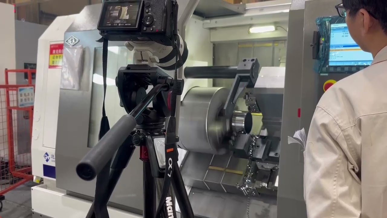 BHS18 CNC Threading Machine Inspection for Dubai Client | Oil & Gas Industry