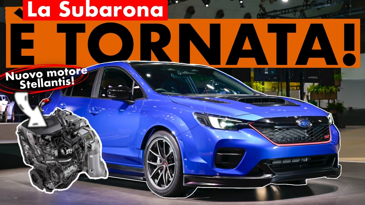 SUBARU è tornata: la nuova STI ci fa battere il cuore ❤️ Ma Stellantis... | NEWS EP.10