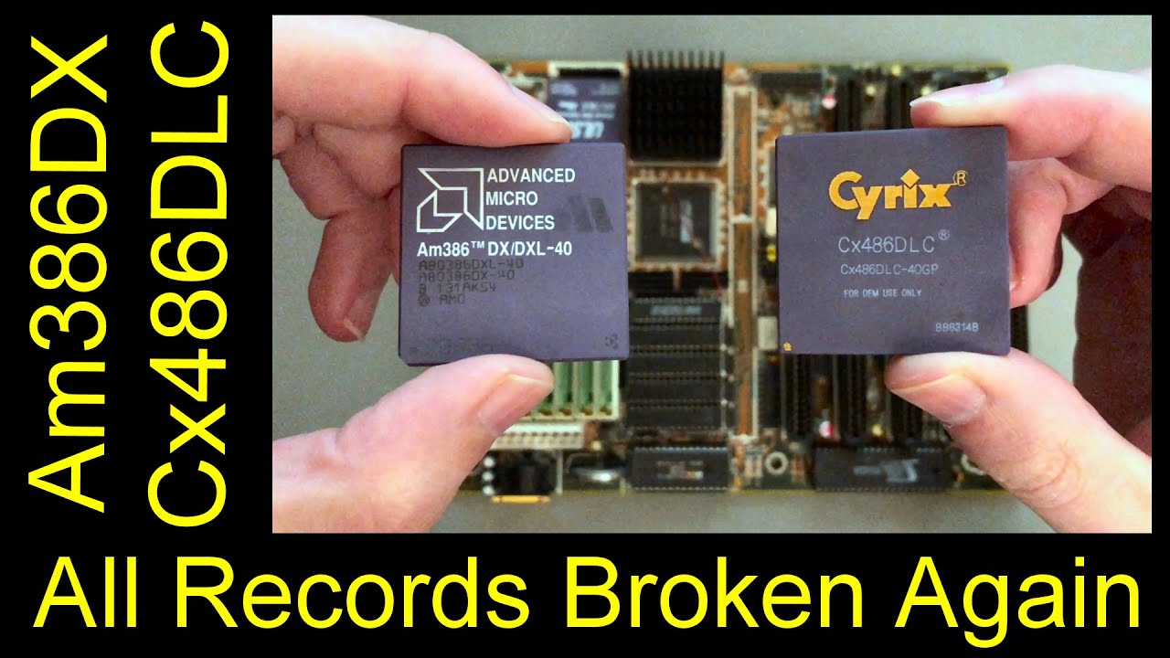 Beating again all my 386DX and 486DLC Records! My final results on the M326 motherboard.
