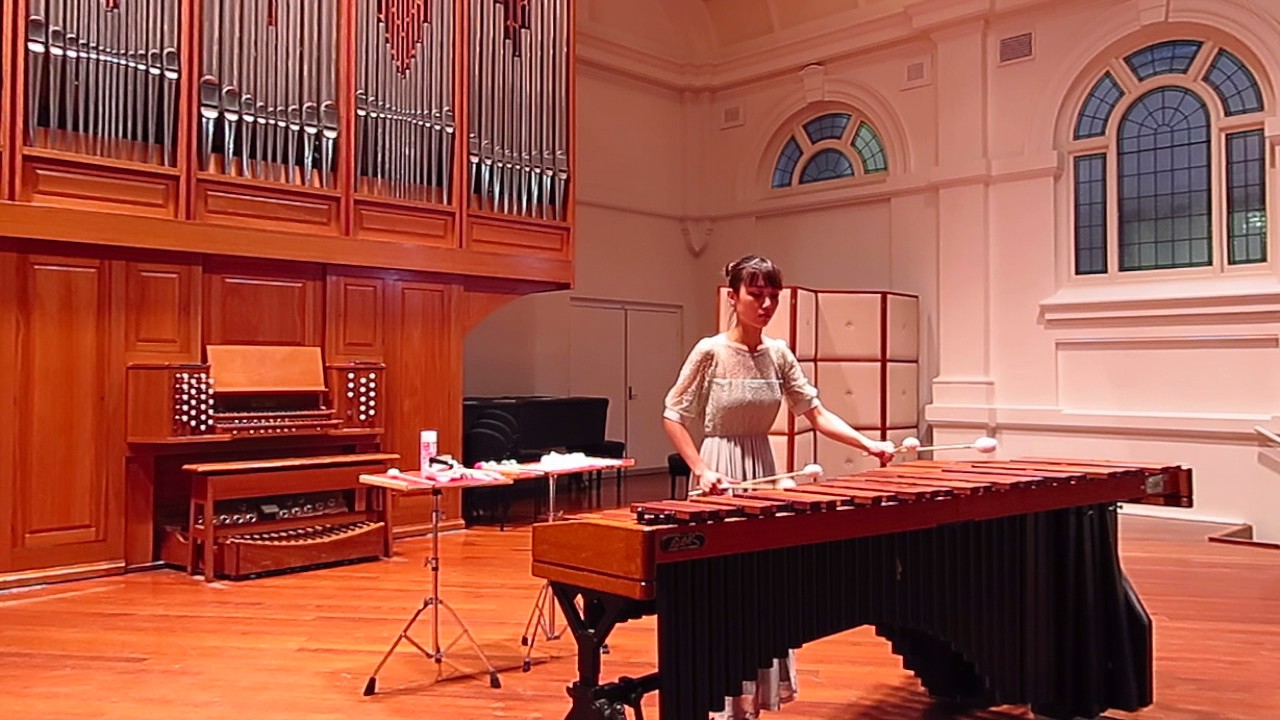 T. Muramatsu - Land for Marimba solo performed by Therese Ng