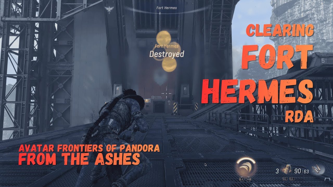 RDA Fort Hermes &bull; Avatar: Frontiers of Pandora: From the Ashes #afop #avatar #fromtheashes