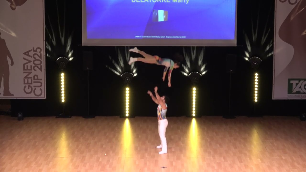 MCFS ACRO, FRA - POZET Manon - DELATORRE Marty, 3. Place  [www.rokenrol.cz]