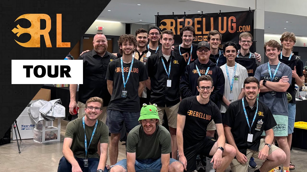 2025 RebelLUG Brickworld Chicago Booth Tour