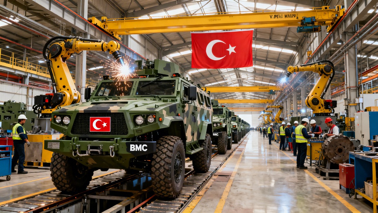 Inside the Massive BMC Kirpi Factory - Building the Mine-Resistant Fortress That Saves Lives