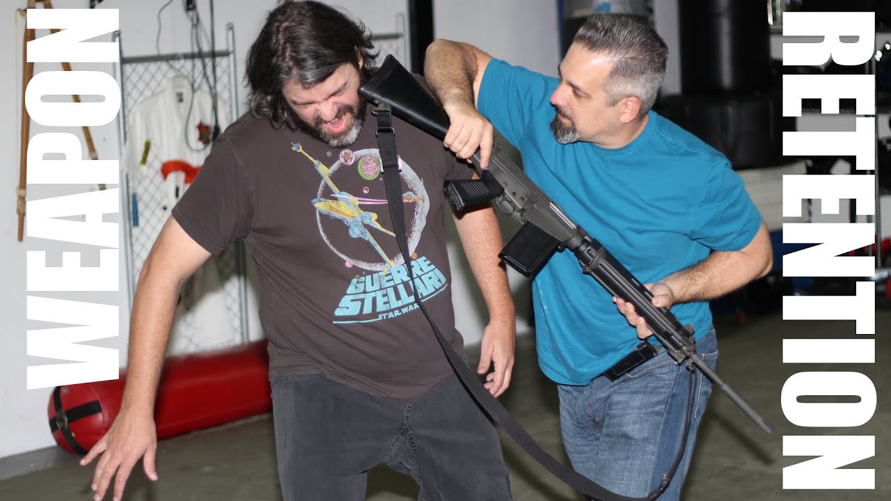 Long Gun Weapon Retention During CQB