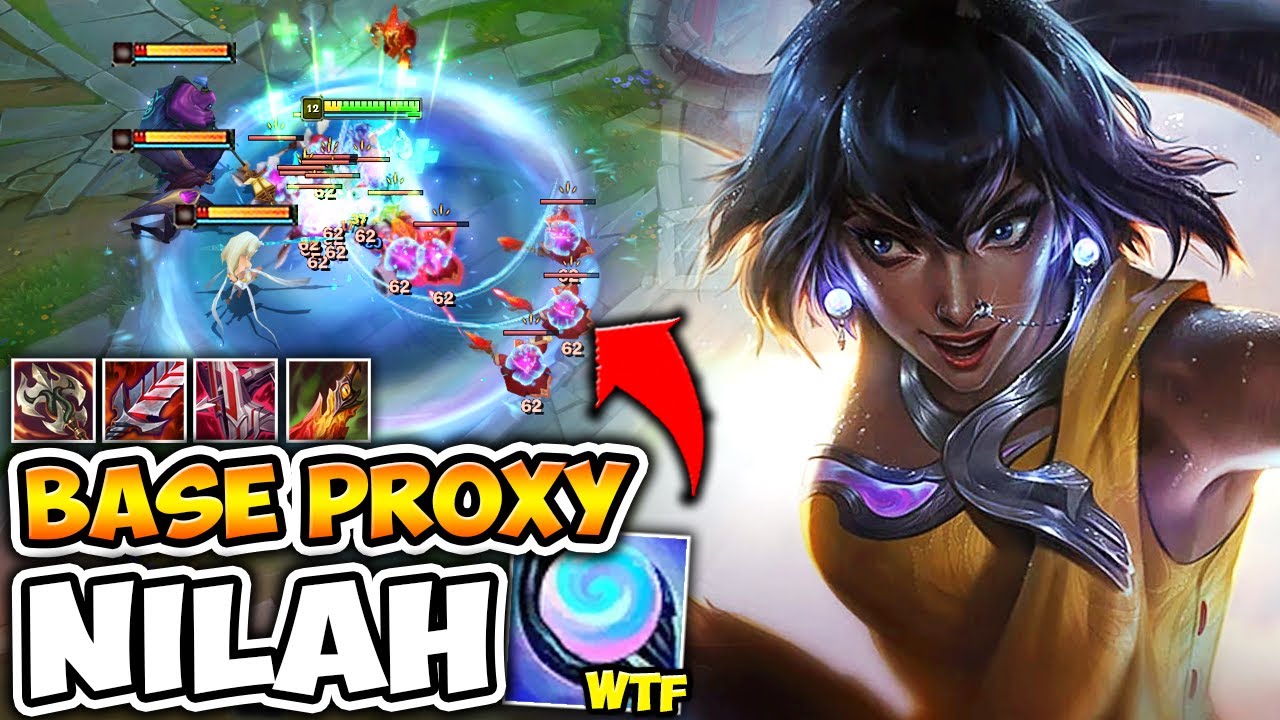 NILAH, BUT I PROXY IN THE ENEMY BASE AND KILL THEM 1V5 (THIS IS SO BROKEN)