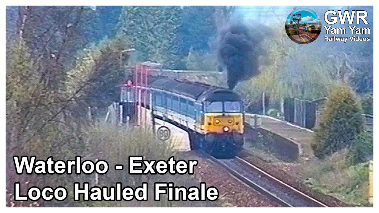 Waterloo Exeter - Loco Hauled Finale 1990 - 93