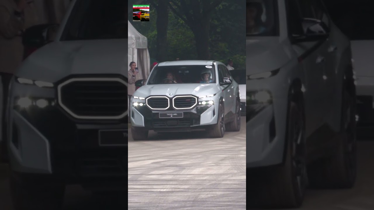 Lady Trying To Drift a BMW XM! FAIL! 😂