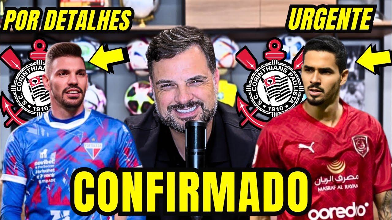 🛑URGENTE🛑 CONFIRMADO! MERCADO DA BOLA! INFORMAÇÕES QUENTES VAZARAM DO CT DO CORINTHIANS HOJE! 