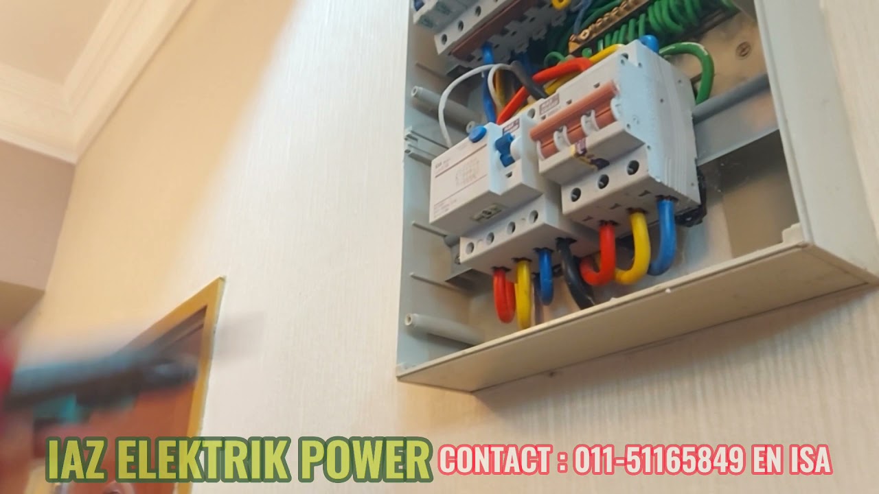 ELCB KERAP TRIP (1 HARI 3-4 KALI TRIP.) PUNCA KABEL NEUTRAL SHORTING DAN LG 1 LAMPU.