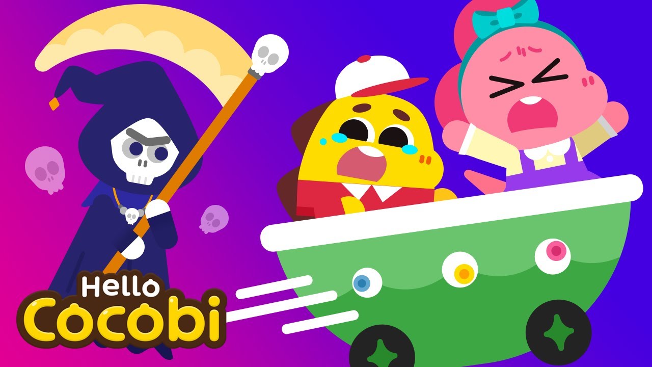 👻Ghost Castle Ride at the Theme Park! | Carnival, Street Food | Baby Game Play | Hello Cocobi