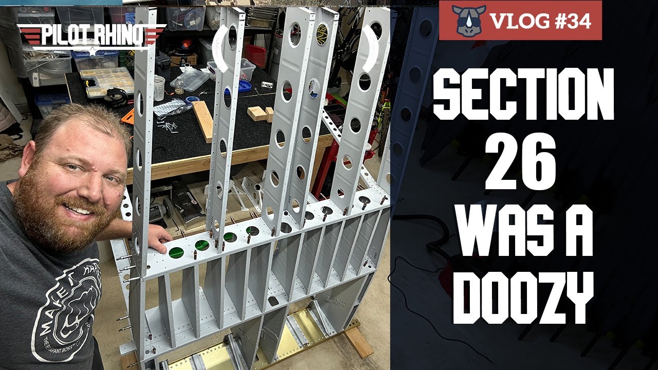 RV10 Build 34 - Section 26 (Fuselage)