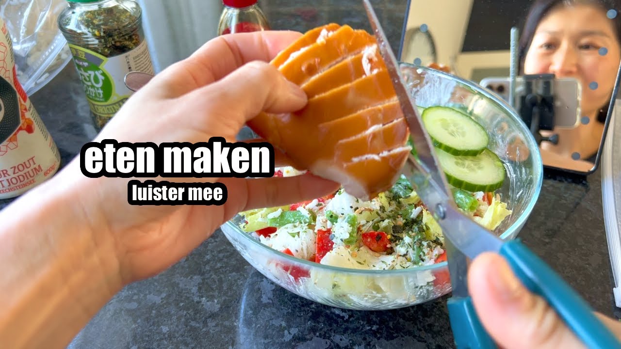 Kip met rijst en groenten improviseren 🍚🥢😋