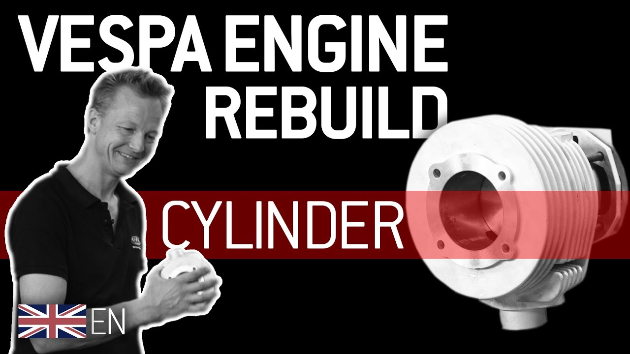 VESPA ENGINE REBUILD 🔩|&nbsp;Part 9 | CYLINDER | Tutorial {English}