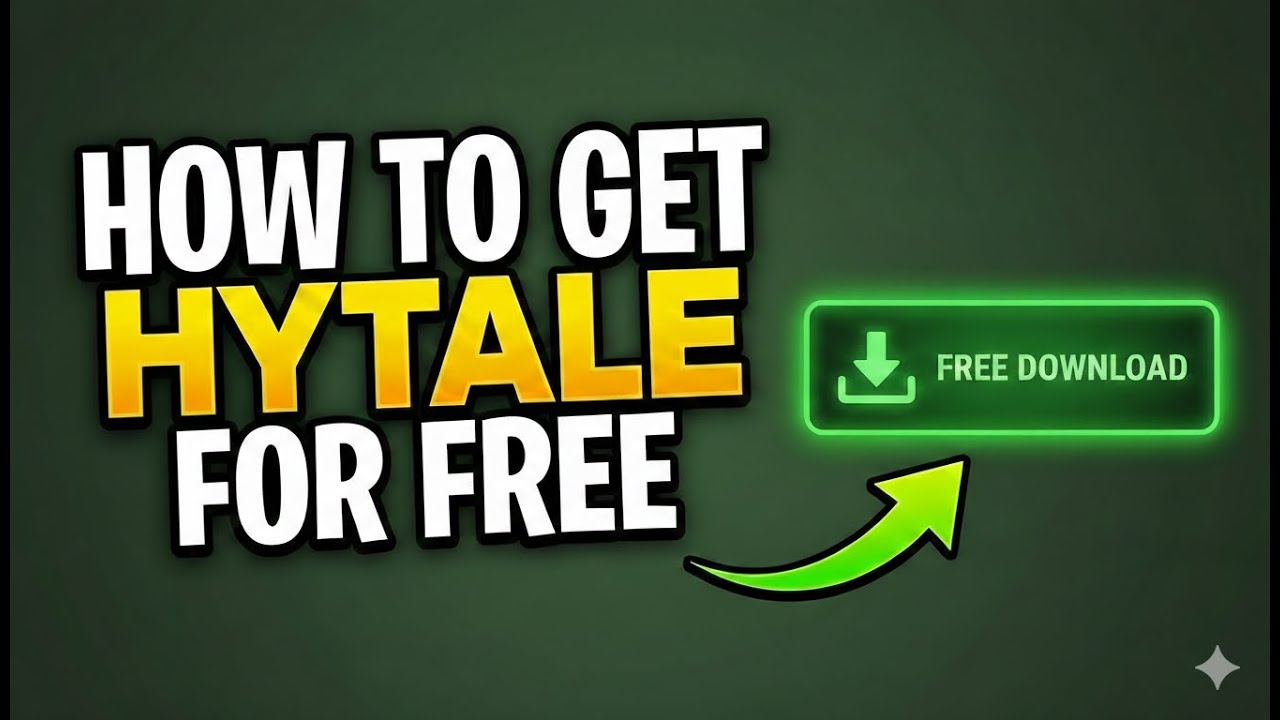 How to get Hytale for free. NO DISCORD (NO CLICKBAIT)