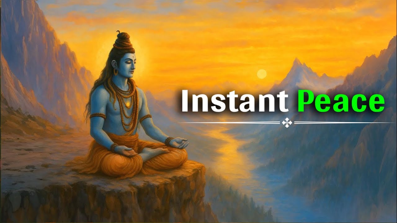 Instant Peace | Powerful Shiva Meditation Music for Inner Healing