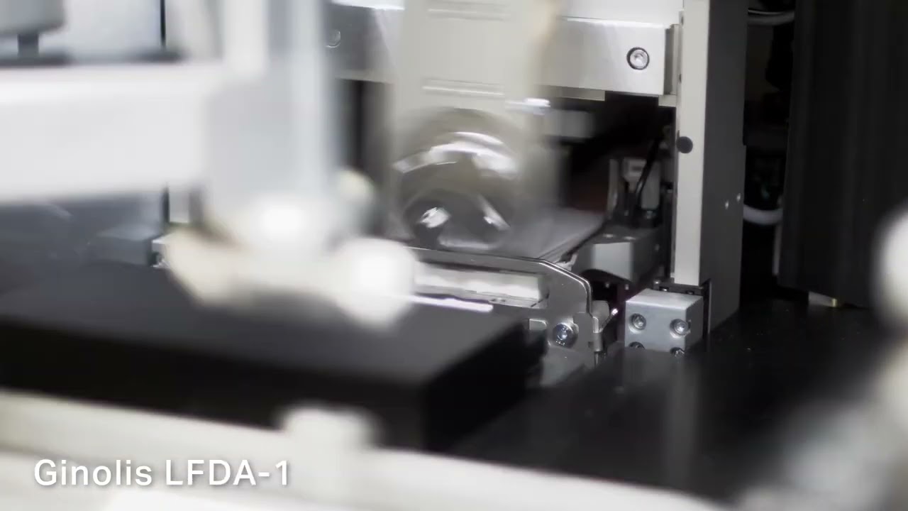 Ginolis LFDA1 assembly system for lateral flow devices