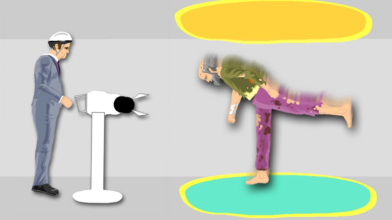 Killing with PORTALS in Happy Wheels!