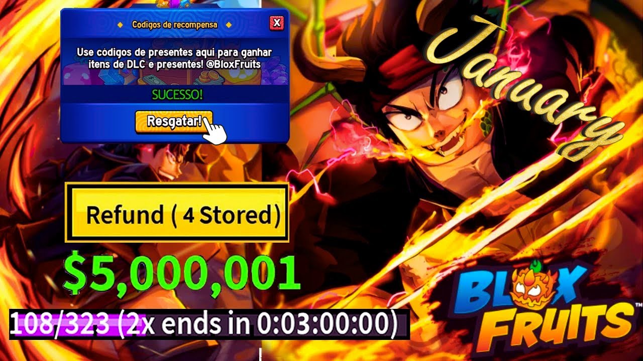 Новые коды для Blox Fruits 2026 – +40 бесплатных наград, 2X XP, Beli и коды сброса (работают уже ...