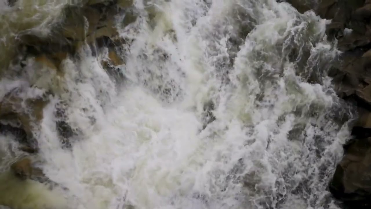 Deep Waterfall ASMR | Natural White Noise for Sleep, Relaxation Stress Relief 2 Hours شلال ماء طبيعي