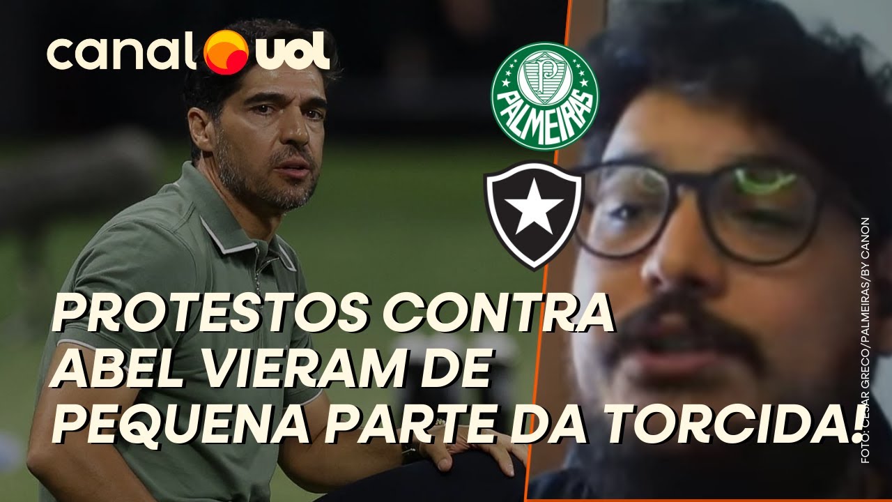 PALMEIRAS: LEILA PEREIRA E ABEL FERREIRA OUVIRAM PROTESTOS QUE NÃO REPRESENTAM TOTALIDADE DA TORCIDA