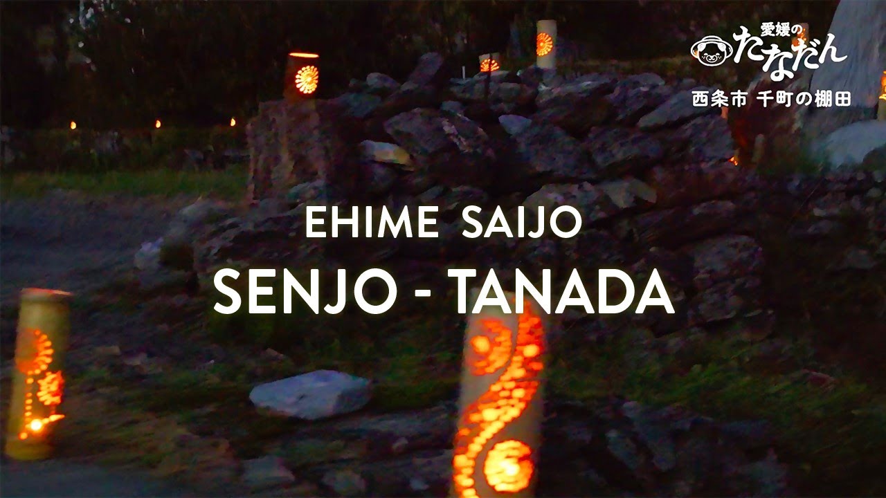 【えひめの棚田・段畑プロモーション動画】千町の棚田（西条市）