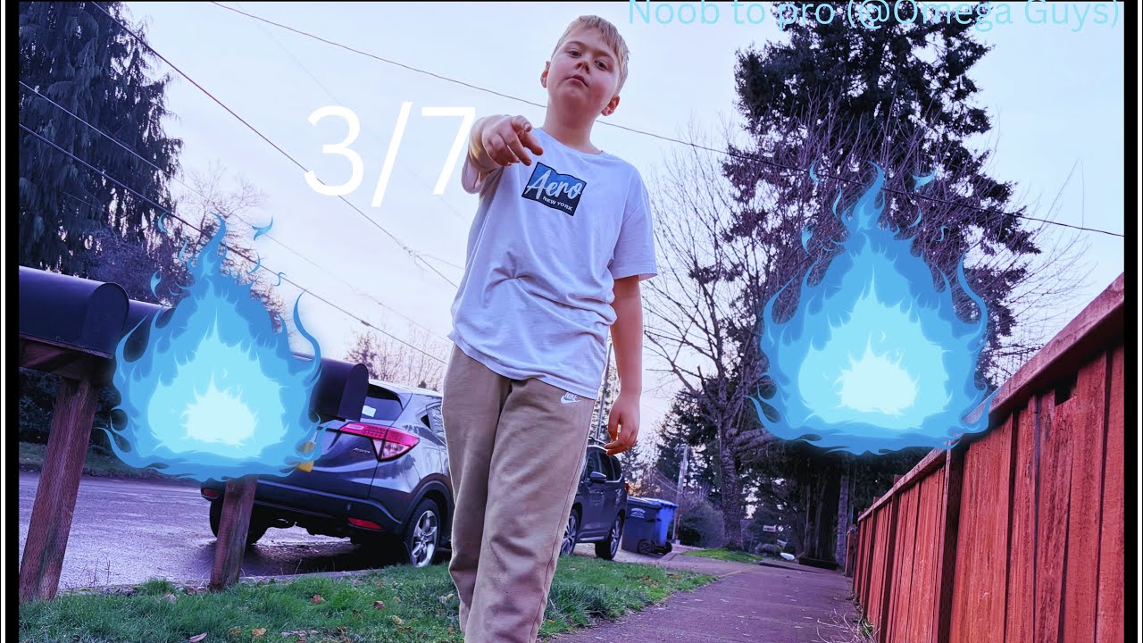 Day 3/7 to noob to pro (didn’t have time to edit) - fun tricks!￼