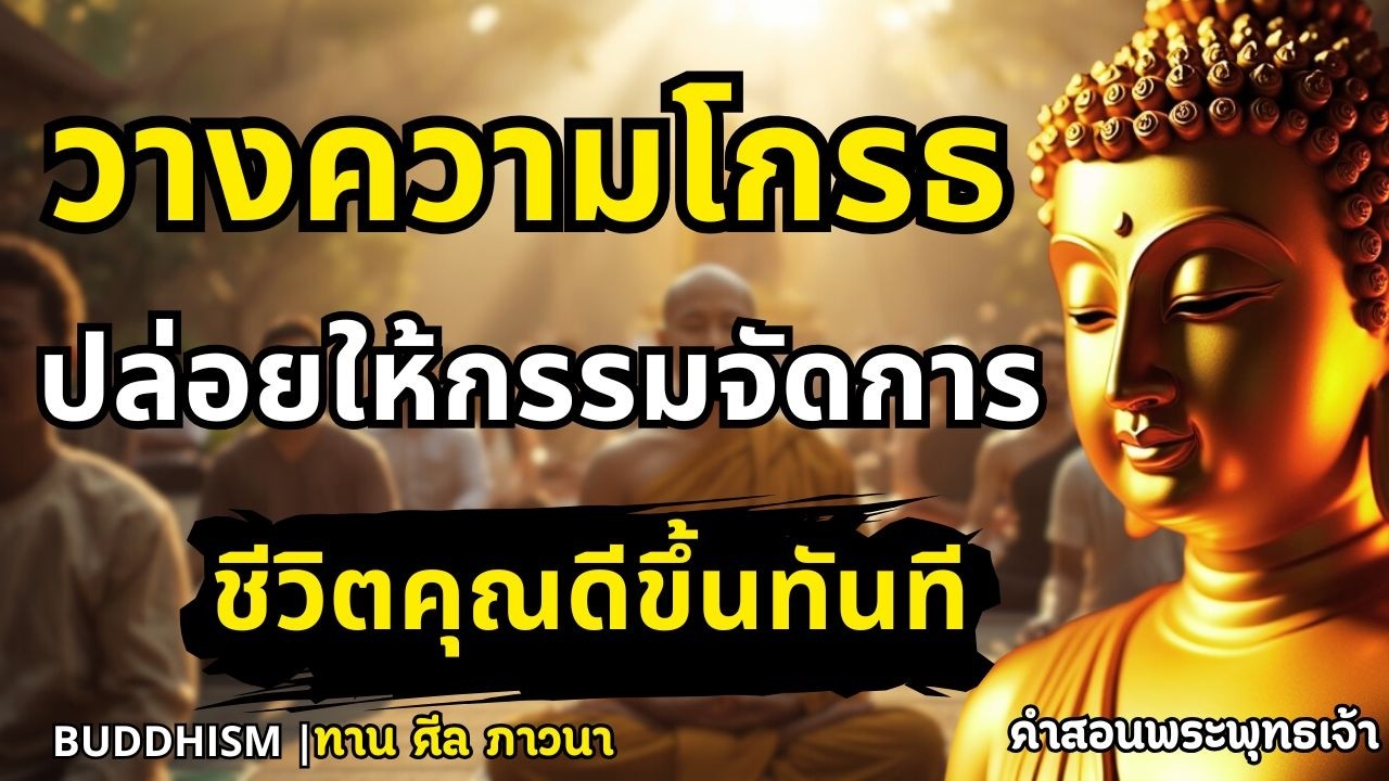 เขาทำร้ายคุณครั้งเดียวพอแล้ว  เลิกโกรธอย่าแค้น จงปล่อยให้กรรมจัดการ | Buddhism ทาน ศีล ภาวนา