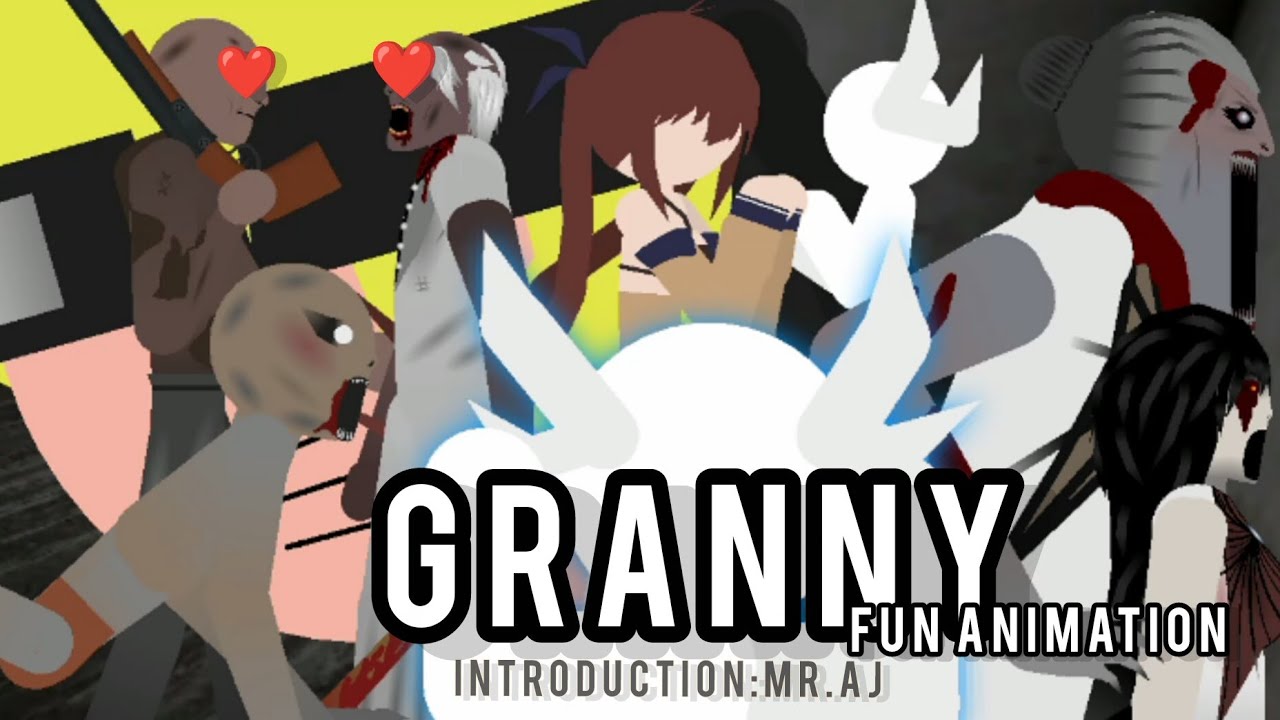 GRANNY GONE WILD! 😜 Granny’s House is a TOTAL MESS! 🏚️🏃💨#granny #trending #aj orion#animation#viral 