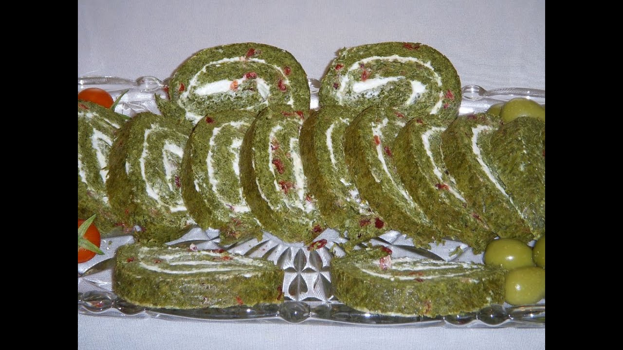 رولت اسفناج Spinach Roll | Rolet Esfenaj
