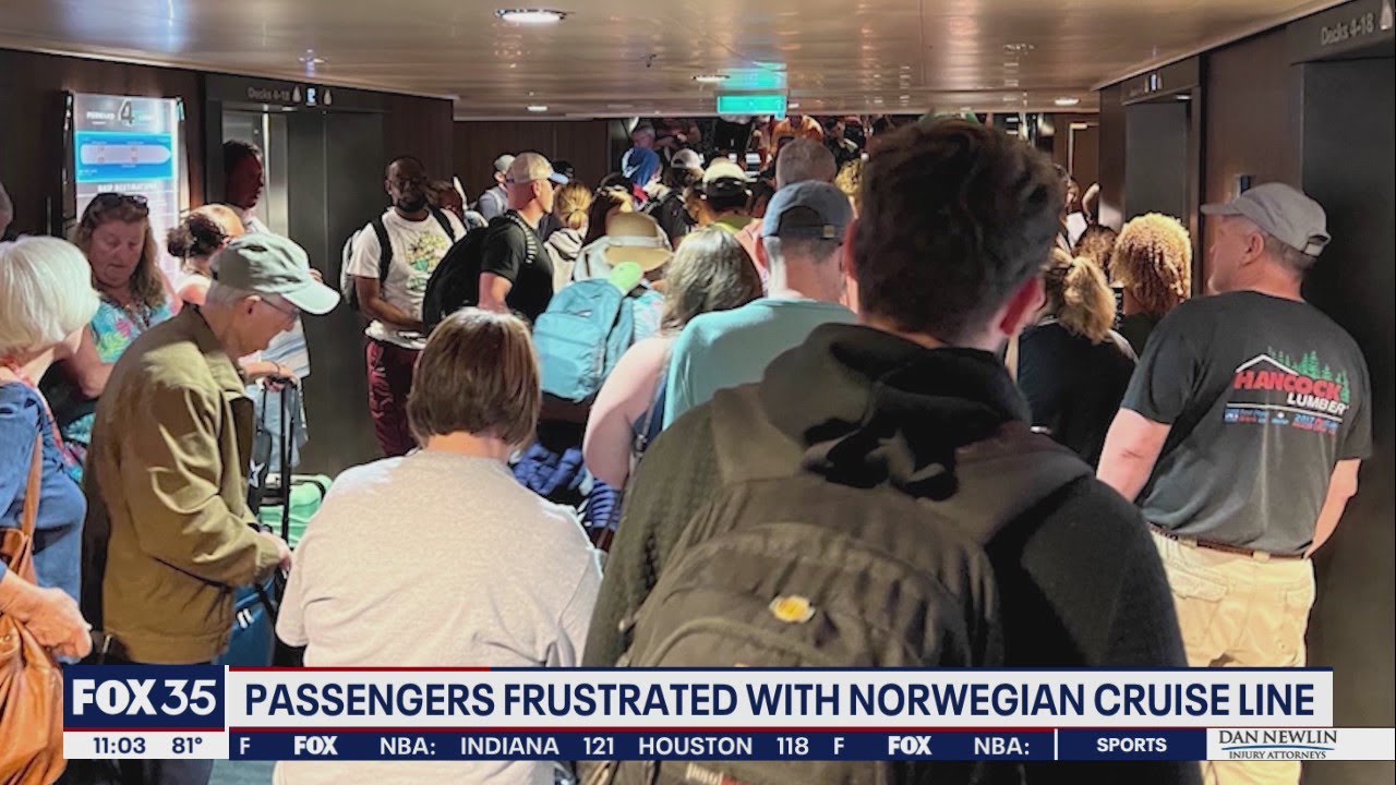 Passengers of Norwegian Escape express frustration, anger after ships run aground