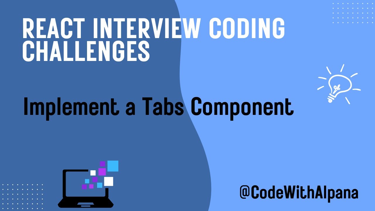 Build a Tabs Component in React 🧩 | Step-by-Step UI Tutorial | Interview 2025 | Machine Coding