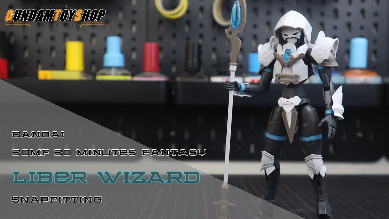 Bandai 30MF 30 Minutes Fantasy LIBER WIZARD Sample Build Snapfit