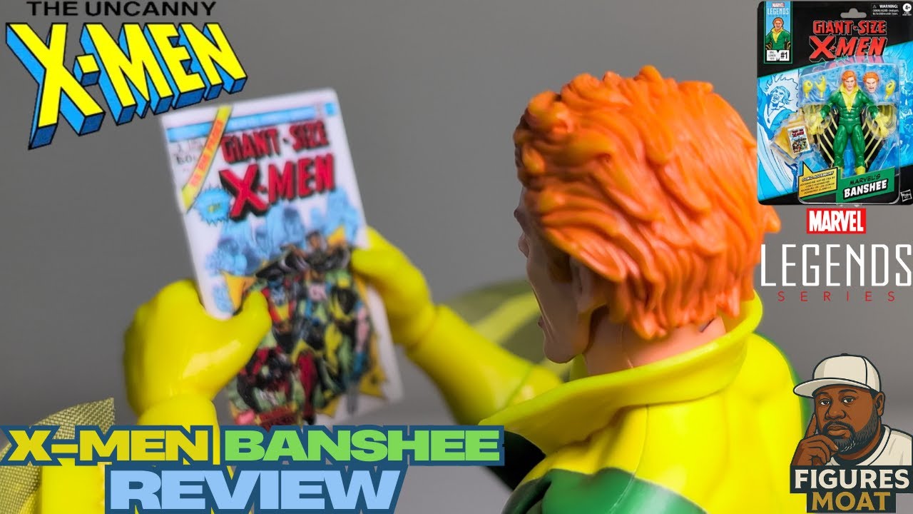 Check Out This X-Men Banshee From The Marvel Legends Mini Comic Wave!