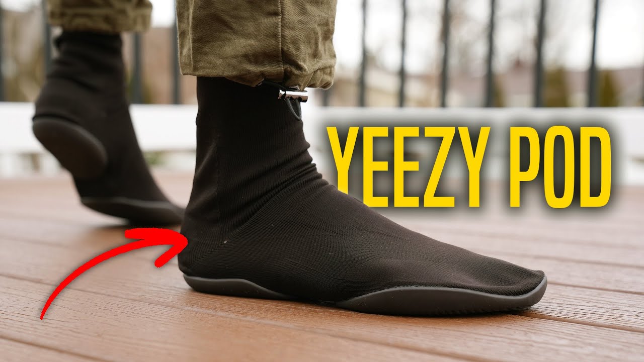 Обзор кроссовок YEEZY POD и их особенности на ногах