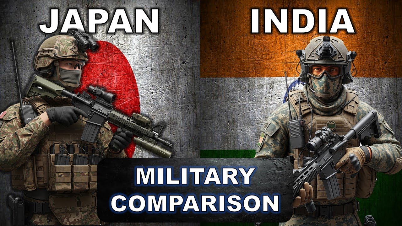 Japan vs India Military Power Comparison 2025