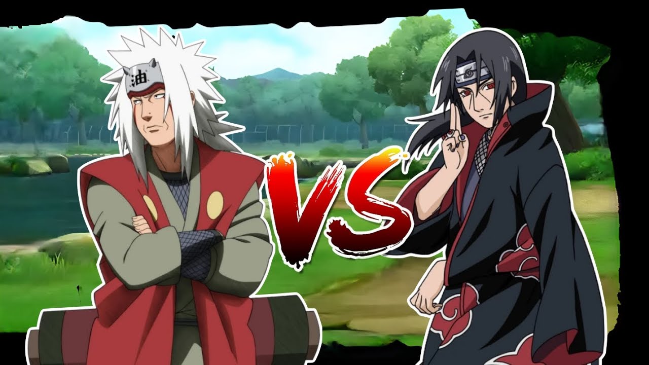 Jiraiya vs Itachi Uchiha fight in ultimate ninja storm mobile gameplay 