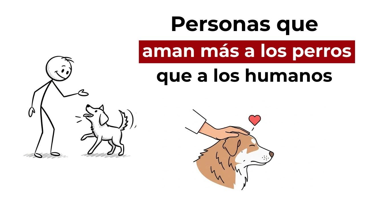 Psicología de las personas que aman más a sus perros que a los humanos