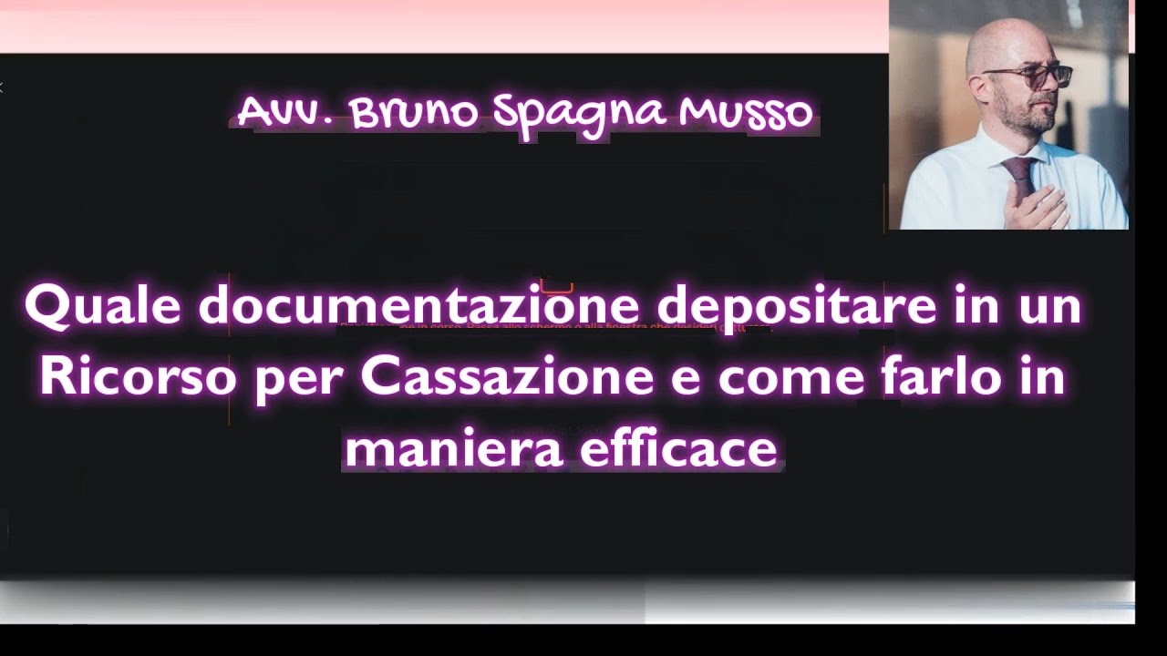 Quale documentazione depositare in un Ricorso per Cassazione e come farlo in maniera efficace